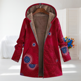 Aisling Elegant Red Coat