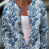 Floral Print Cardigan