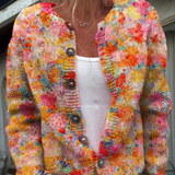 Casual Floral Cardigan