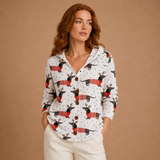 Bríd | Red & Black Dachshund Cardigan