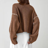 Nina | Ribbed High-Neck Sweater