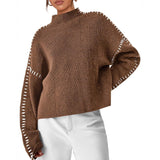 Nina | Ribbed High-Neck Sweater