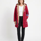 Aisling Elegant Red Coat