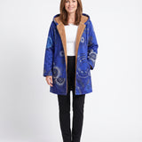 Deirdre Elegant Purple Coat