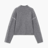 Nina | Ribbed High-Neck Sweater