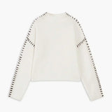 Nina | Ribbed High-Neck Sweater