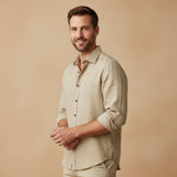 The Zurich Vintage Long Sleeve Shirt for Men