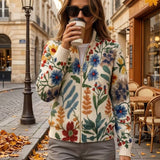 Iona | Botanical Garden Zip Cardigan